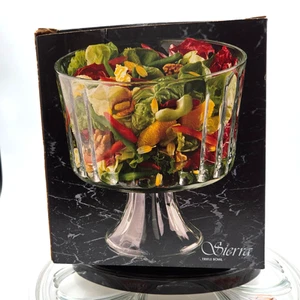 Cuenco Sierra Trifle Colección Toscana Cristal De Colección en Caja Original. - Imagen 1 de 9
