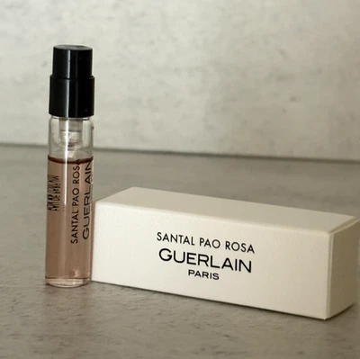 Guerlain SANTAL PAO ROSA (2 ml - Muestra) Spray Nuevo en Caja! Foto 1 de 2