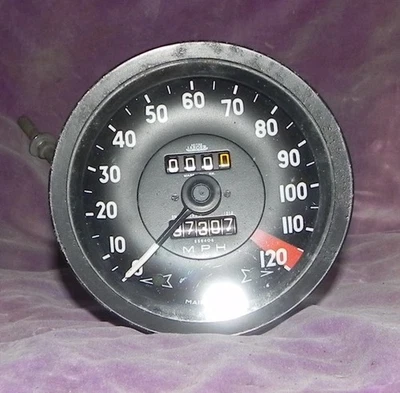 1968 Rover P5B Coupe 120MPH Speedo Jaeger Speedometer SN 6131/32A 1312 559406 - Image 1 of 4
