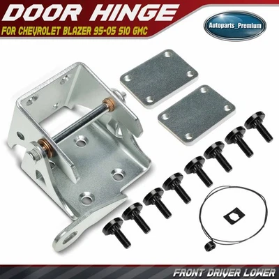 Kit de bisagra de puerta inferior delantera izquierda para Chevrolet Blazer S10 GMC Sonoma Jimmy Olds Foto 1 de 4