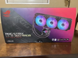 ASUS ROG Strix LC II 360 ARGB All-in-One AIO Liquid CPU Cooler - Afbeelding 1 van 8
