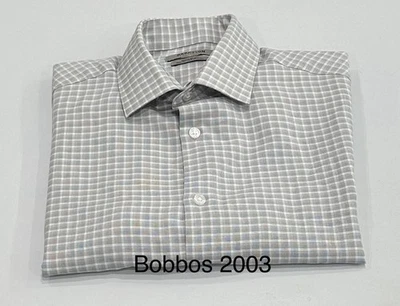 Camisa de vestir Kenneth Cole de rendimiento de secado rápido para hombre, gris, M (15-15,5,32/33) Foto 1 de 4