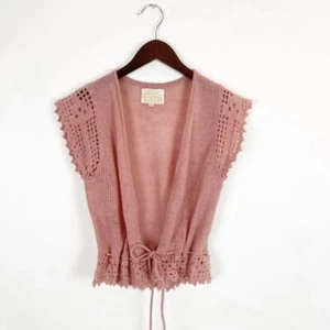 Vintage Sheridan Tie Waist Cardigan Sweater Kids Size 4-5 yo - Picture 1 of 9
