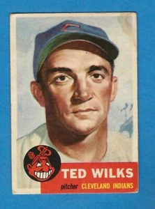 1953 Topps Ted Wilks Cleveland Indians #101 - Bild 1 von 2