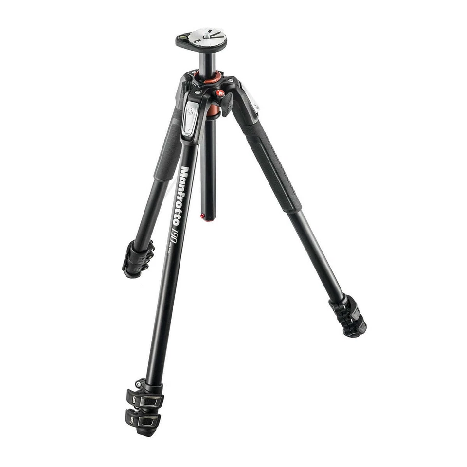Manfrotto MT190XPRO3 190 Aluminium 3 Section Tripod Horizontal Column - Image 1 of 1