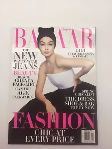 Harper's Bazaar Magazine April 2020 Gigi Hadid Cover FASHION Chic Issue NEW - Picture 1 of 8