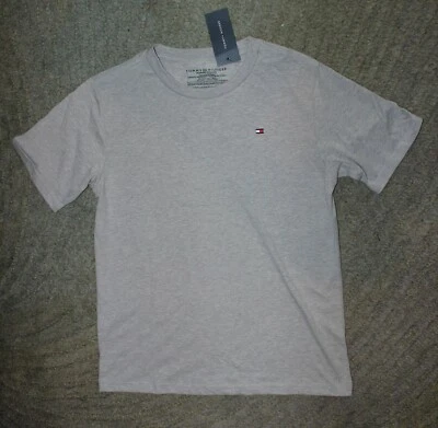 Tommy Hilfiger Boys Gray T-Shirt - Size M (12-14) - NWT - Image 1 of 3