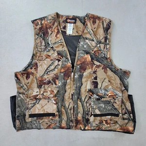 Outfitters Ridge Vest Size 2XL Brown Camouflage Fusion-3D Vented Game Hunting - Picture 1 of 8