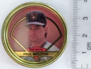 1990 Paul Molitor Topps Collection Coin #23 Milwaukee Brewers - Bild 1 von 2