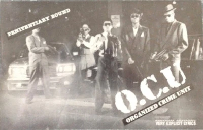 ORGANIZED CRIME UNIT (O.C.U.) - Penitentiary Bound  NM 1990 Gangsta Rap Cassette - Image 1 of 2