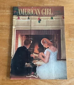 The American Girl Magazine Dec 1952 Vintage Girl Scouts Coca-Cola Back Cover - Imagen 1 de 2