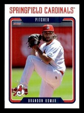 2023 Choice, Springfield Cardinals Brandon Komar RC Rookie Card AA