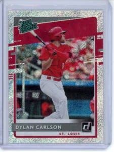 2020  Donruss #RP-10 Dylan Carlson Rated Prospect Rapture - Picture 1 of 2