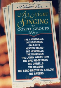 All Night Singing Vol 1 Compilation Southern Gospel Music Cassette 1A01 - Picture 1 of 4