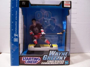 1998 HASBRO WAYNE GRETKY THE GREAT ONE NEW YORK RANGERS STARTING LINEUP - Picture 1 of 3