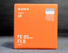 Sony SEL 85mm F/1.8 FE Lens Full Frame Lens
