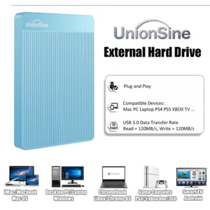 500GB 1TB 4TB 8TB Externe Festplatte HDD USB 3.0 PC Xbox Series X/S PS4 Speicher - Bild 1 von 23