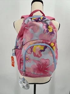 Wonder Nation Kinderrucksack verstellbare Riemen L15"" x W14"" rosa Blumenmuster neu - Bild 1 von 7