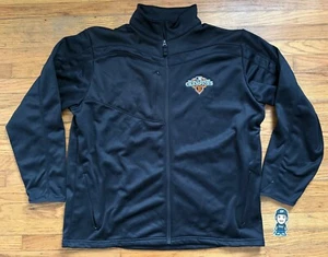 2012 MLB SAN FRANCISCO GIANTS WORLD SERIES CHAMPIONS BLACK ANTIGUA JACKET SZ XL - Picture 1 of 8