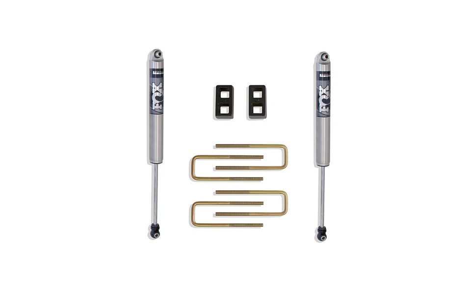 Kit de elevación MaxTrac 19-24 y 07-16 Silverado Sierra 1500 1" Elite Rr con amortiguadores Fox Foto 1 de 1