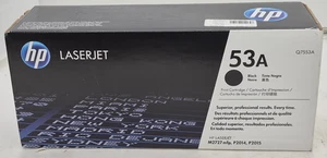 Oryginalny zapieczętowany czarny wkład drukarski HP Q7553A (53A) - Zdjęcie 1 z 8