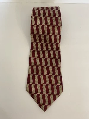 Corbata Albert Nipón 100% Seda Multicolor Geométrica Foto 1 de 4