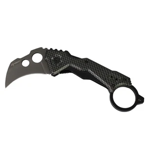 Klappmesser Campingmesser Taschenmesser Anglermesser Edelstahl Befestigungsöse - Bild 1 von 2