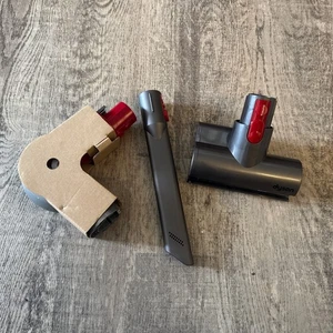 Dyson accessories V7/8/10/11/15 Low Reac Adaptor,Comb Tool,Crevise - Picture 1 of 2