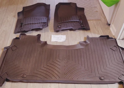 WeatherTech FloorLiner HP for 2019-2024 Dodge Ram Truck 1500 - 1st & 2nd Row — 第 1/4 张图片