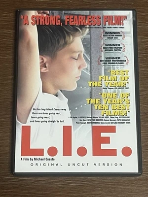 L.I.E. (DVD 2000) Paul Dano Brian Cox - New Yorker Video Rare ‘New Queer Cinema’ - Image 1 of 2