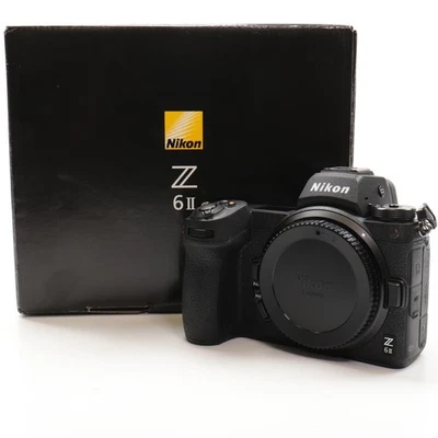 Nikon Z6 II Digital Mirrorless Camera Body Under 50 Shots Refurbished A Grade - Image 1 of 4