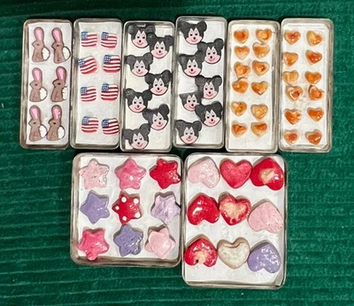 accesorios panadería casa de muñecas 1:12, galletas, donuts, pretzels, bagels Foto 1 de 3