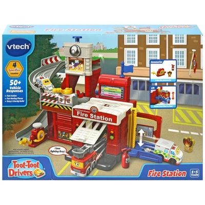 VTech Toot Toot Drivers Estación de Bomberos Juego Disparador Frases y Sonidos *NUEVO* - Imagen 1 de 4