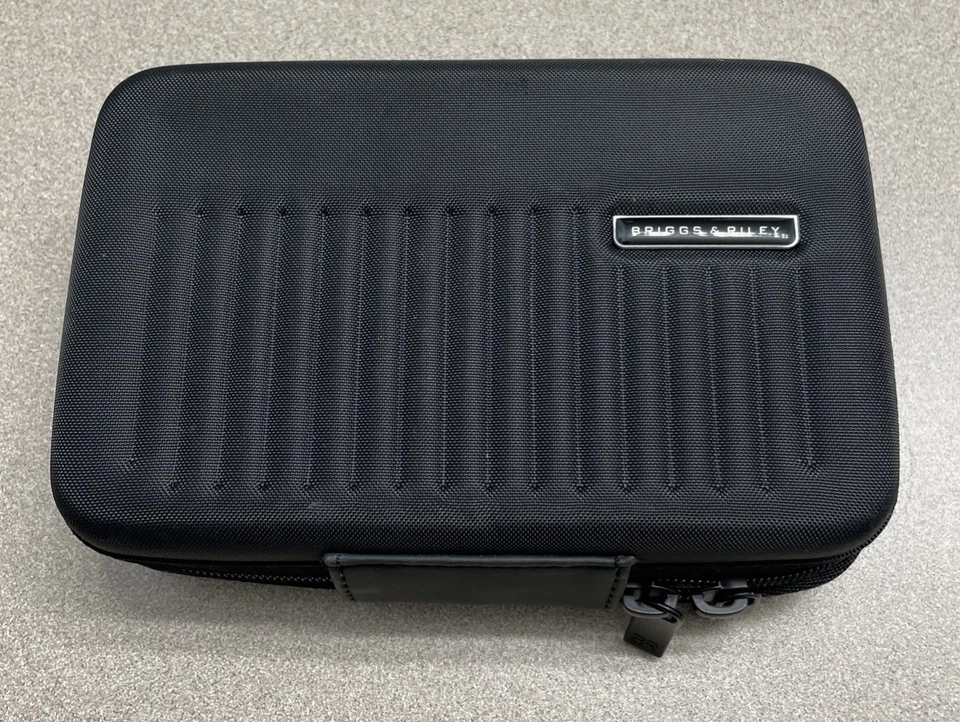 Briggs & Riley Hard Case Small Amenities Kit Travel Luggage CASE ONLY Black - Image 1 of 4
