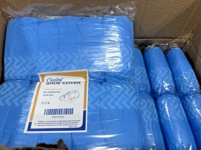 Estojo de 1000 capas descartáveis de polipropileno azul com piso tamanho GG - Imagem 1 de 2