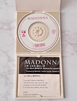 Madonna La Isla Bonita / Human Nature CD Mini Disc JAPAN IMPORT! 1995 RARE! OOP! - Image 1 of 4