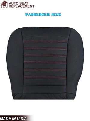 Capa de assento de substituição tecido preto para 2014 2015 2016 Ford Fusion SE PASSAGEIRO - Imagem 1 de 4