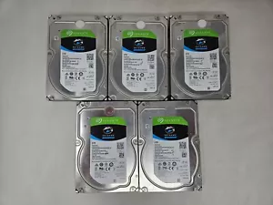 Lot of 5 - Seagate SkyHawk ST6000VX0023 6TB 3.5" Hard Drive *Parts or Repair* - Picture 1 of 4