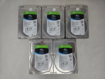 Lot of 5 - Seagate SkyHawk ST6000VX0023 6TB 3.5" Hard Drive *Parts or Repair* - Image 1 of 4
