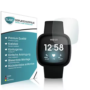 Slabo Displayschutzfolie für Fitbit Sense | Versa 3 (4er Set) KLAR Crystal Clear - Bild 1 von 6