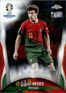 Joao Neves - National Debut - TOPPS UEFA EURO Chrome 2024 - Picture 1 of 2