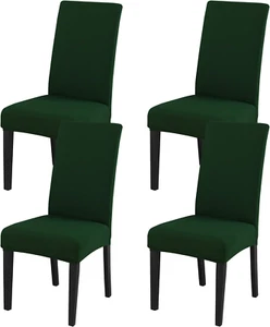 Jqinhome Chair Covers for Dining Chairs, High Stretch Removable Washable Chair P - Picture 1 of 12