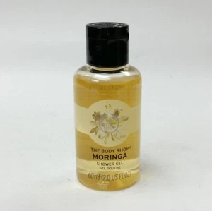 Gel de ducha The Body Shop Moringa 2 fl oz 60 ml tamaño de viaje - Imagen 1 de 2
