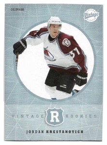 Jordan Krestanovich #326 2002-03 Upper Deck Vintage Hockey Card NM-Mint