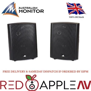 Paar australische Monitor AMPAV30B aktive Regallautsprecher 30 W, schwarz - Bild 1 von 4