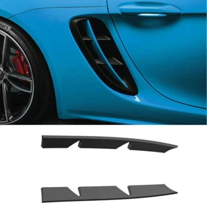 carbon fiber side air vents for Porsche 718 Boxster Cayman 2016-2022 - Picture 1 of 7