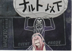 PANINI NARUTO WAY OF THE NINJA EVENT CARD #46 2002 SAKURA RARE HOLO FOIL - Picture 1 of 2