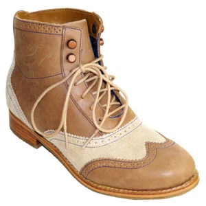 Sebago Women's Claremont Brogues Boot Chukka Ankle Boots RRP £250 Sz UK 2.5 - 3 - Picture 1 of 4
