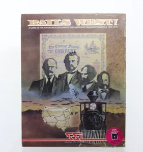 Rails West Apple II SSI komplett CIB - Bild 1 von 14