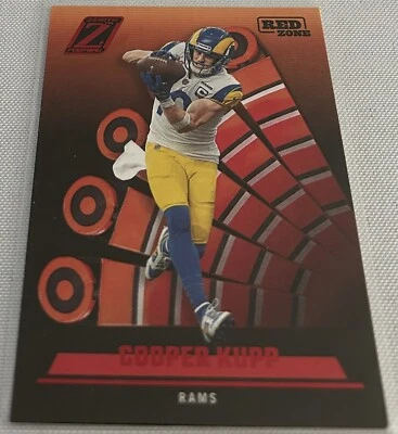 2022 Panini Zenith Football Cooper Kupp Los Angeles Rams Red Zone Red #93 - Image 1 of 4